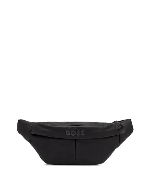 Boss Black Stormy Logo-Detail Belt Bag for men