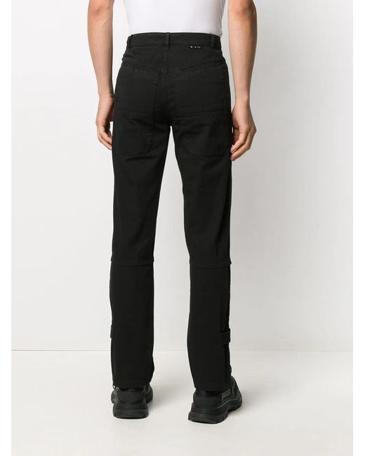 Off-White c/o Virgil Abloh Black Multi-Pocket Straight-Leg Jeans for men