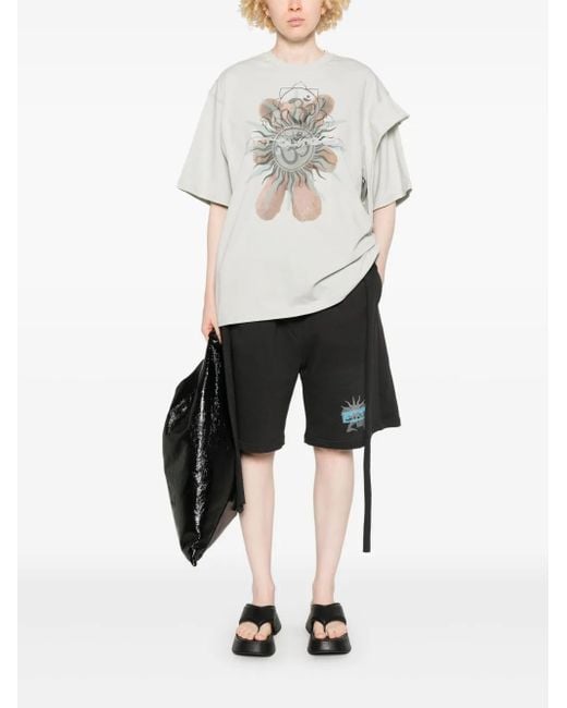 OTTOLINGER White Deconstructed T-Shirt