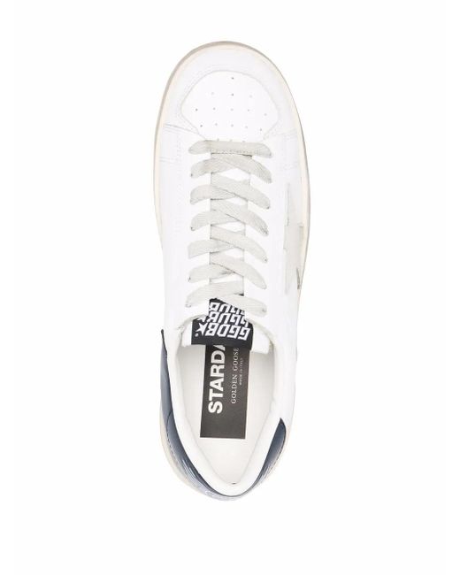 Golden Goose Deluxe Brand White Stardan Sneakers
