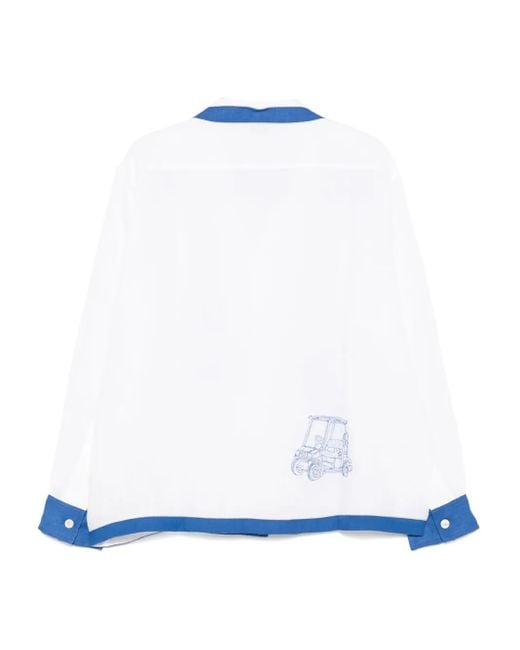 Bode Blue Shirt for men