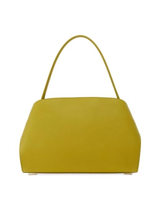 Ferragamo Yellow Hug Shoulder Bag