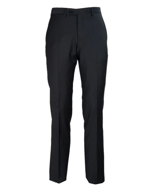 Colamarino Black Notched-Lapel Single-Breasted Suit for men