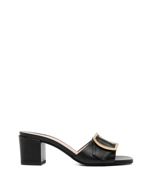 Bally Black 55Mm Boucle Sandals