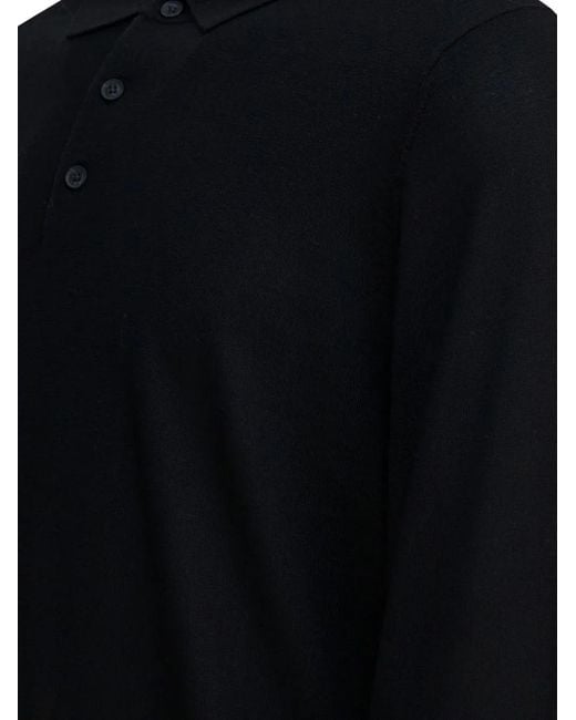 Vince Blue Buttoned Polo Shirt for men