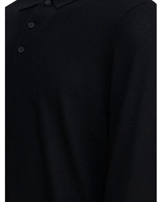 Vince Blue Buttoned Polo Shirt for men