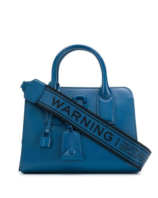 Marc Jacobs The Little Big Shot Dtm Tote in Blue Lyst Australia