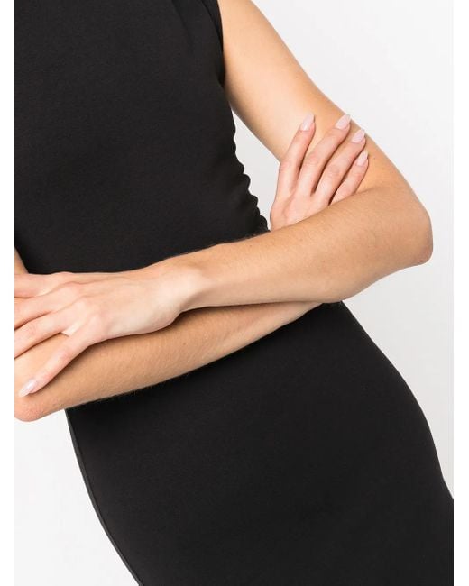 Reformation Black Alden Knit Minidress