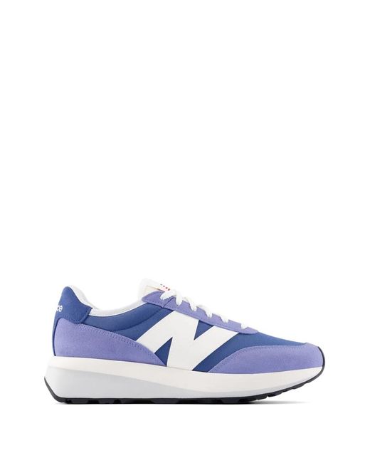 New Balance Blue 370 Lace-Up Sneakers