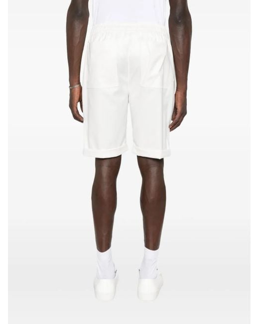 メンズ Hamza ドローストリング ショートパンツ White