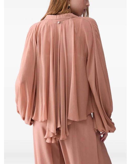 Liu Jo Pink Georgette Shirt