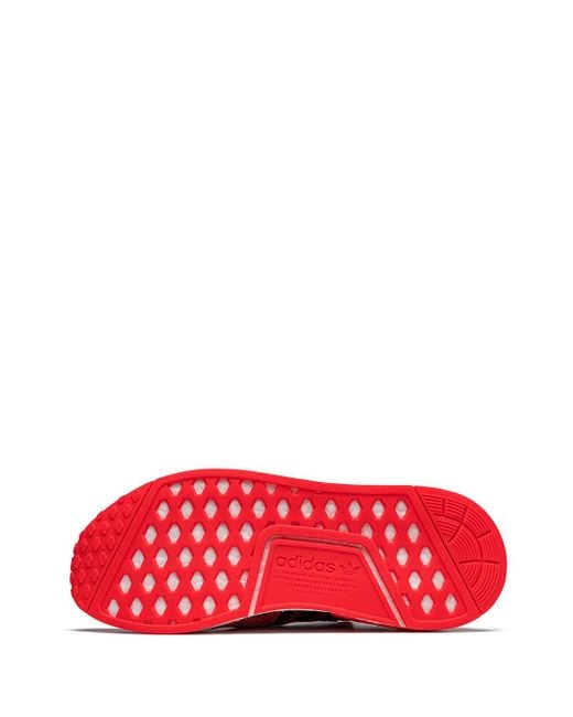 Adidas Red Nmd_R1 Primeknit "A.I. Camo Pack" Sneakers