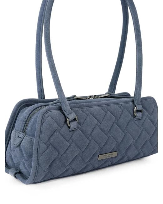 Kurt Geiger Blue Kensington Banger Bag
