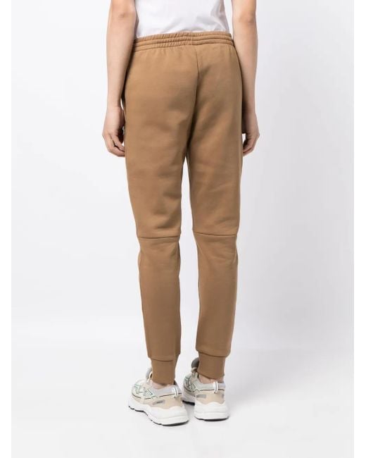 Lacoste Natural Logo-Patch Elasticated-Waist Track Pants for men