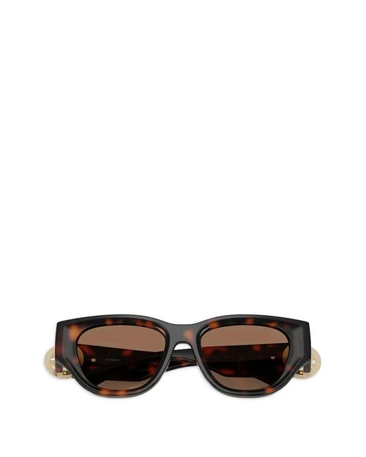 Burberry Brown Logo-Detail Sunglasses
