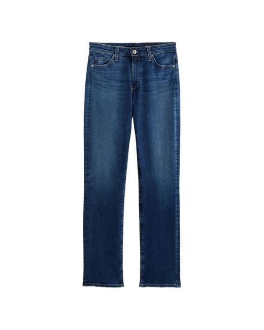 AG Jeans Blue Mari Five-Pockets Jeans