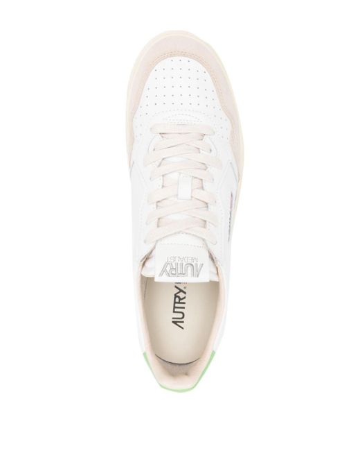 Autry Sneakers Met Vlakken in het White voor heren