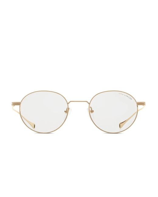 Lunettes De Soleil Lancier À Monture Ronde Dita Eyewear pour homme en coloris Metallic