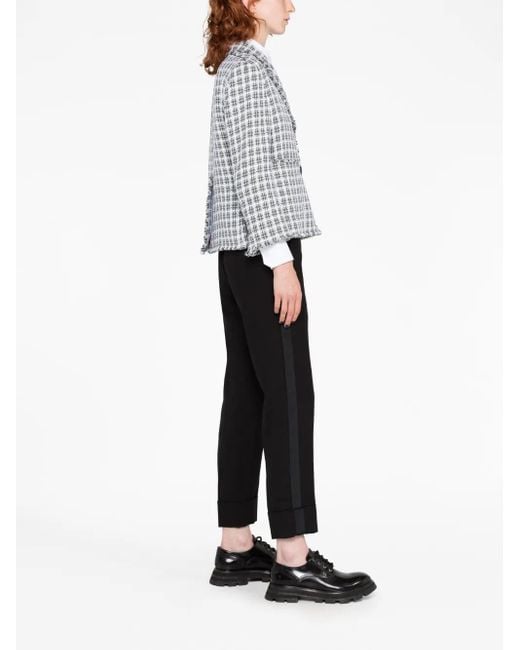 Thom Browne Multicolor Cotton Cropped Sportcoat