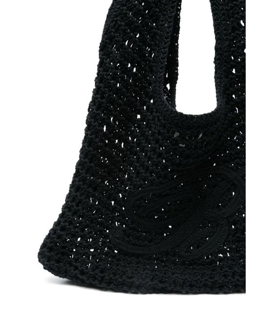 Blumarine ロゴ ショルダーバッグ Black