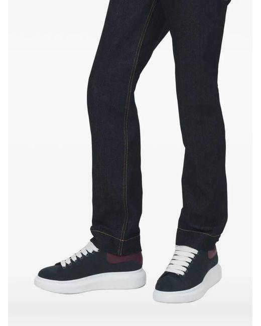 McQueen Blue Oversized Sneakers for men