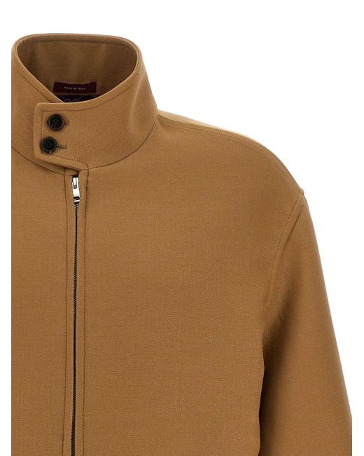 Gucci Brown Wool Jacket for men