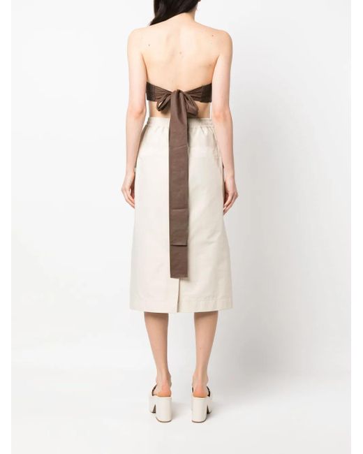 Uma Wang Brown Sleeveless Top