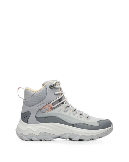 Merrell White Thermo Chill 2 Mid Lace-Up Sneakers