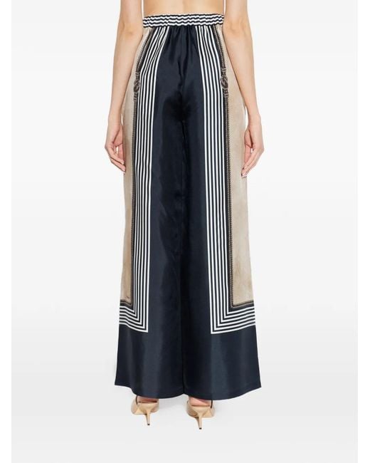 Max Mara Blue 'Carabo' Trousers
