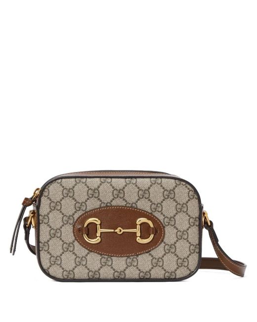 Gucci Brown GG Monogram Small Shoulder Bag