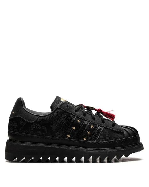 Adidas X CLOT Superstar "Chinese New Year" Sneakers in Black für Herren