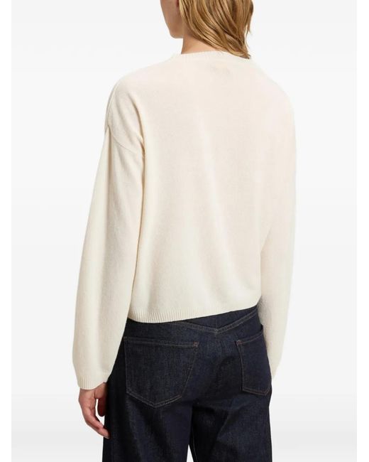 Woolrich White Crew-Neck Sweater