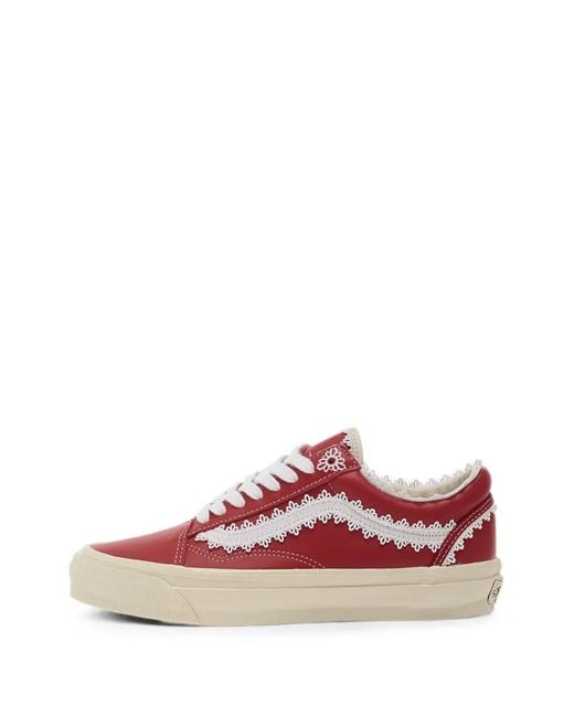 Vans Pink Lx Old Skool Sneakers