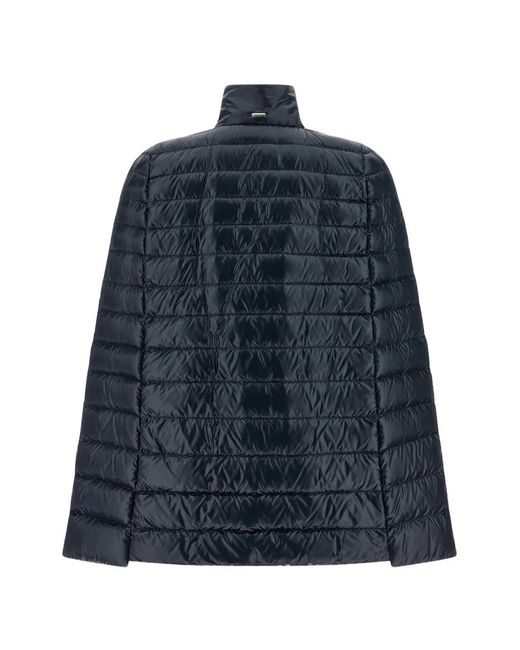 Herno Blue Quilted Down Jacket