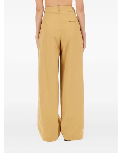 A.P.C. Natural Pleated Trousers