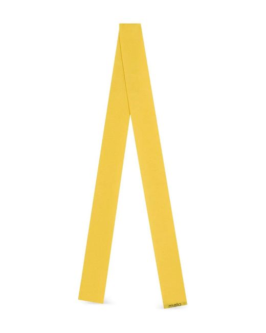 Malo Yellow Logo Scarf