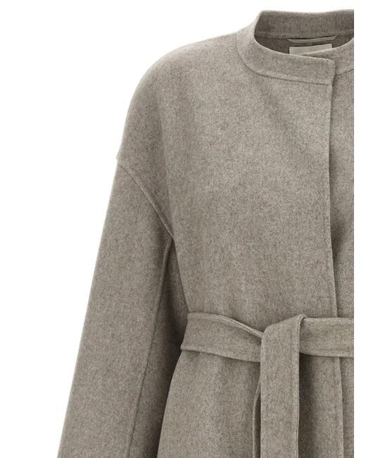 The Row Gray 'Ilde' Coat