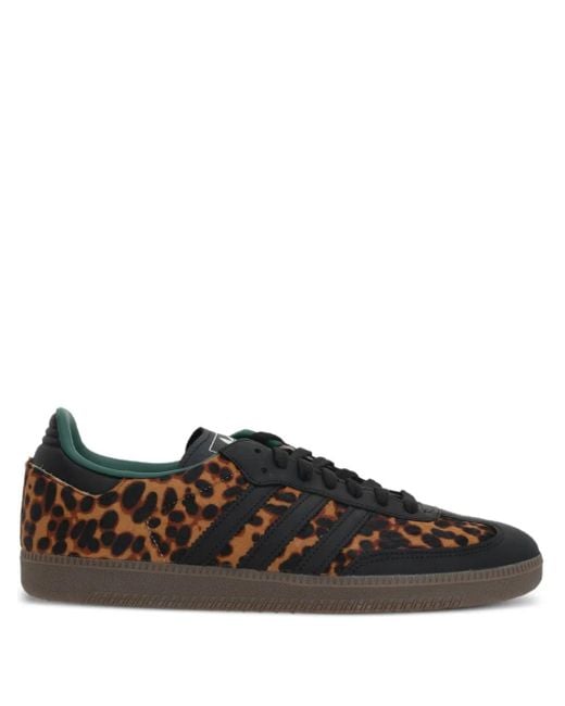 Baskets Samba Og À Imprimé Léopard Adidas en coloris Brown