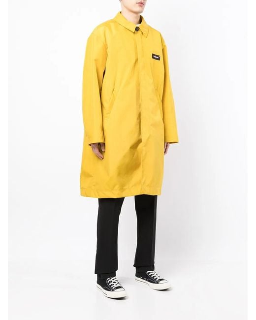 Undercover Yellow X Eastpak Back-Pocket Coat for men