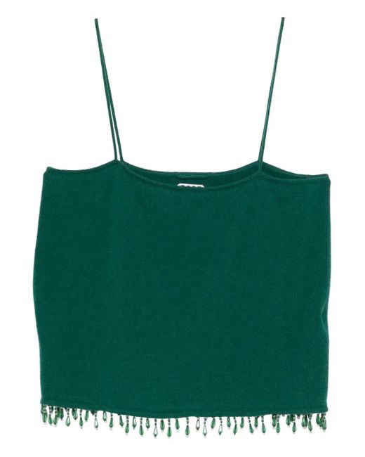 Bode Green Beads-Trim Top