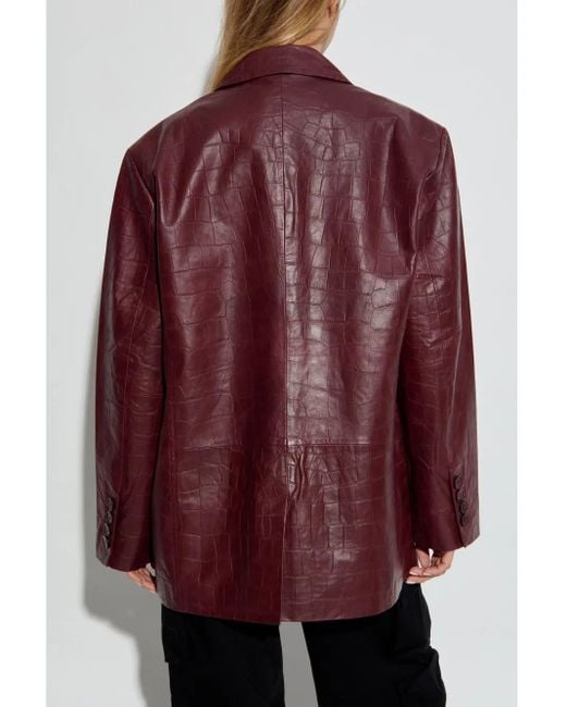 Gestuz Purple Emiolagz Blazer