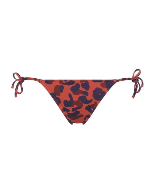 Slip Bikini Cauri di Eres in Red