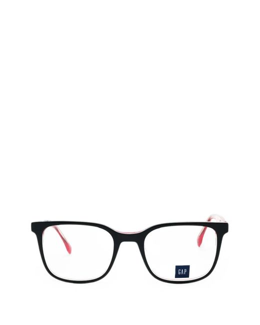 Gap Black Rectangle-Frame Glasses for men