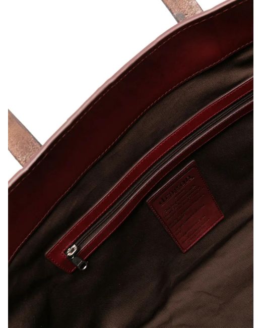 Dragon Diffusion Purple Japan Leather Tote Bag