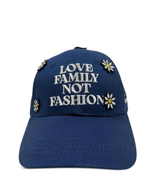 FAMILY FIRST エンブロイダリー キャップ Blue