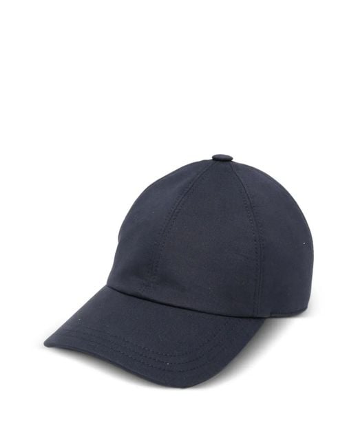 The Row Blue Caspian Panelled Baseball Cap