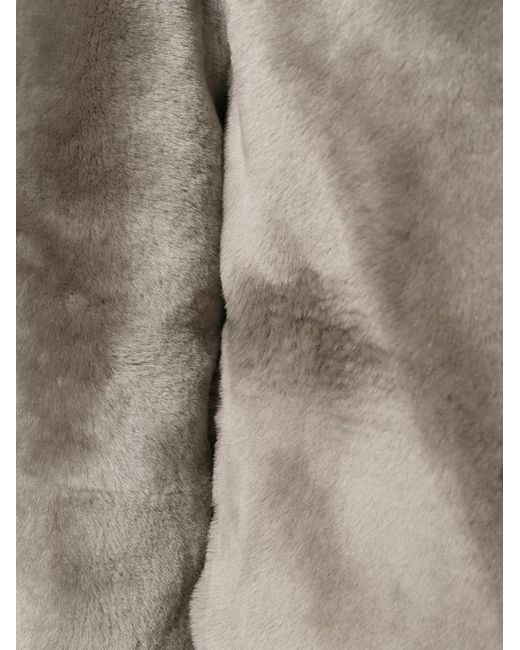 Sylvie Schimmel Gray Hooded Coat
