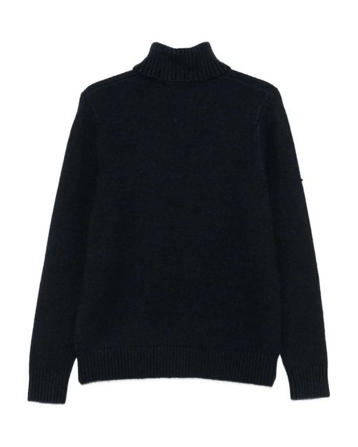 Superdry Blue Roll-Neck Sweater for men