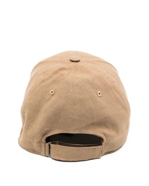 Herno Natural Logo-Plaque Baseball Cap for men