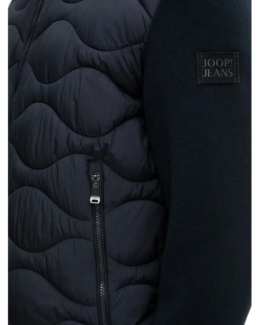 Joop! Blue Quilted Hooded Jacket for men